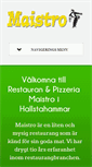 Mobile Screenshot of maistro.se